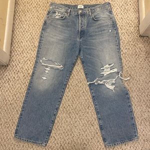 Citizens of Humanity Emery Crop, size 30, in “Heatwave.”